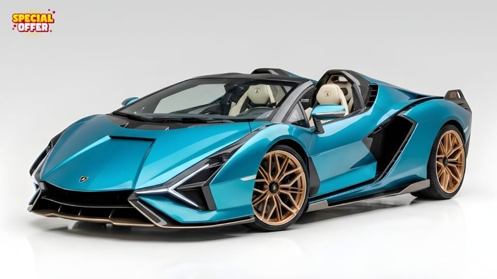 Lamborghini Sián Roadster Launched