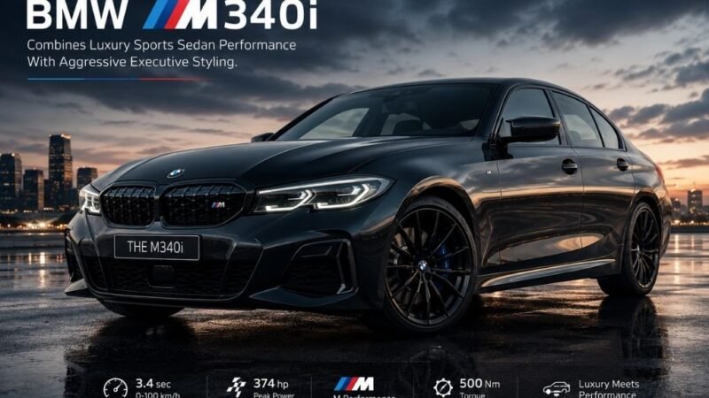 BMW M340i Combines Luxury Sports Sedan Performance With Aggressive Executive Styling