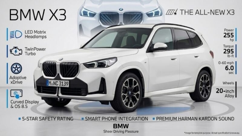 BMW X3 Delivers Luxury SUV Performance with Advanced German Engineering