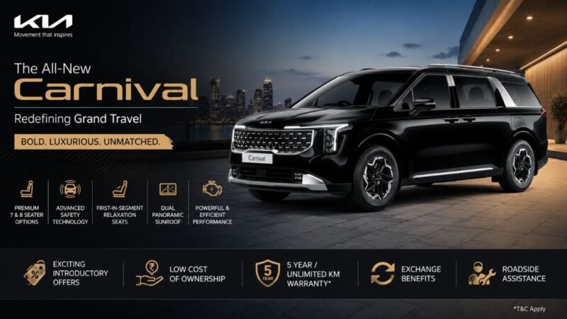 Kia Carnival 2026 Delivers Premium MPV Luxury With Spacious Family Touring Comfort