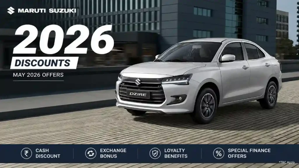 Maruti Suzuki May 2026 Discounts