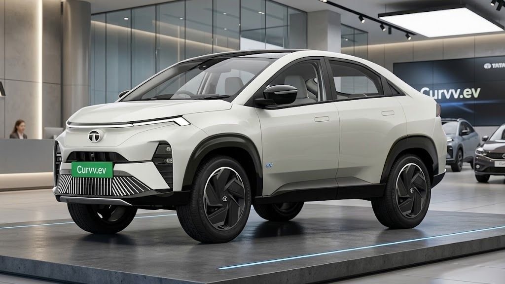 Tata Curvv EV Brings Futuristic Coupe SUV Design With Smart Electric Mobility